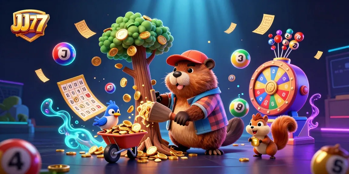 Earn real money with JJ77 through interactive games like slots and lottery in an engaging setting.