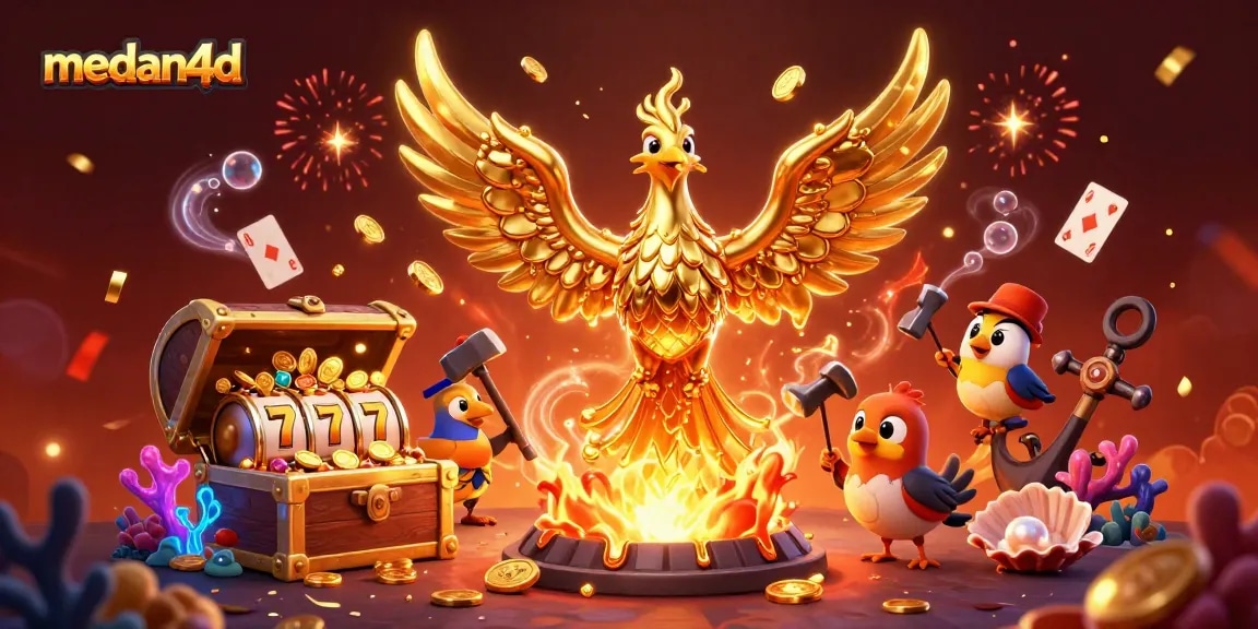 Memenangkan permainan di medan4d sambil menikmati elemen visual dari slot dan jackpot terkemuka.
