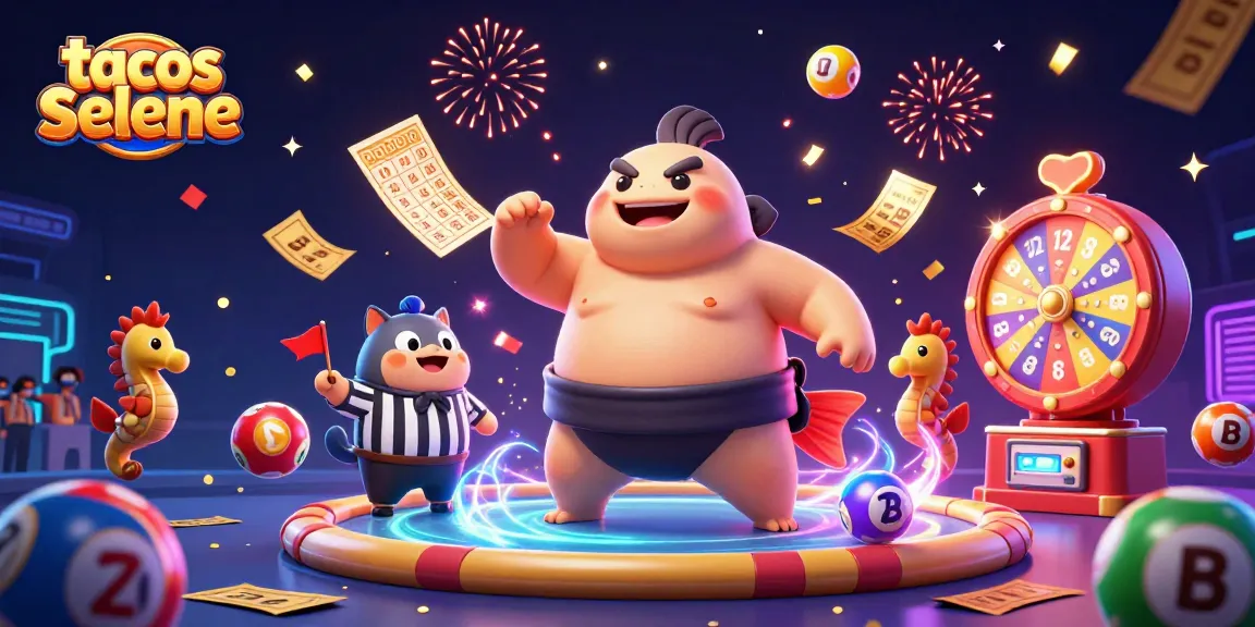 Tacos Selene brings the excitement of dynamic lottery balls in a vibrant casino scene.