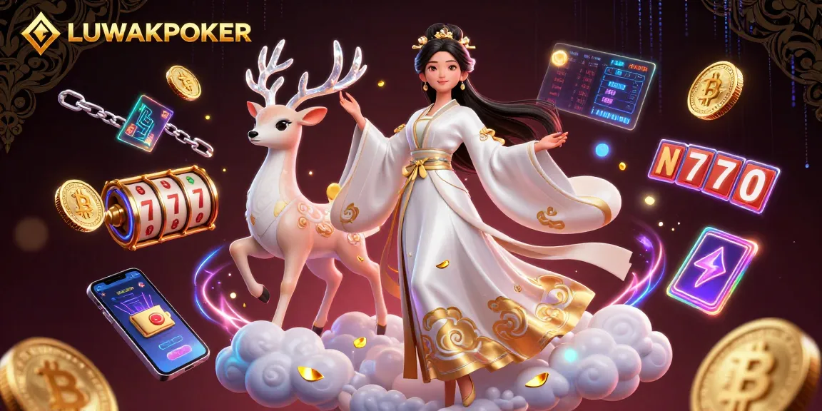 Play at LUWAKPOKER to experience thrilling slot adventures with rich 3D visuals.