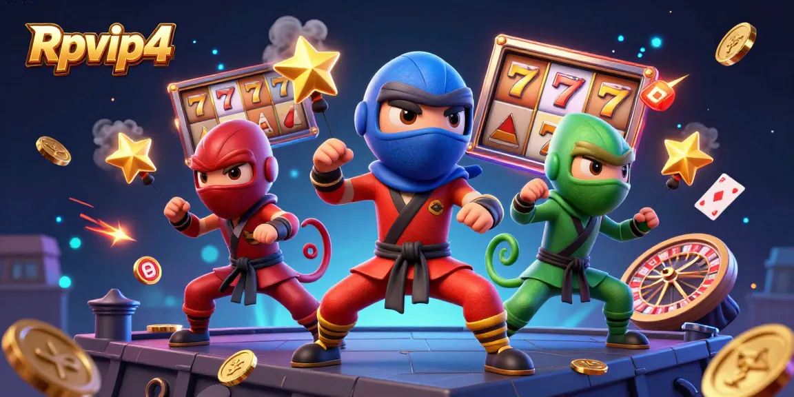 Rasakan kemenangan mendebarkan dengan permainan slot eksklusif dan bonus Rpvip4 dalam ilustrasi dinamis ini.
