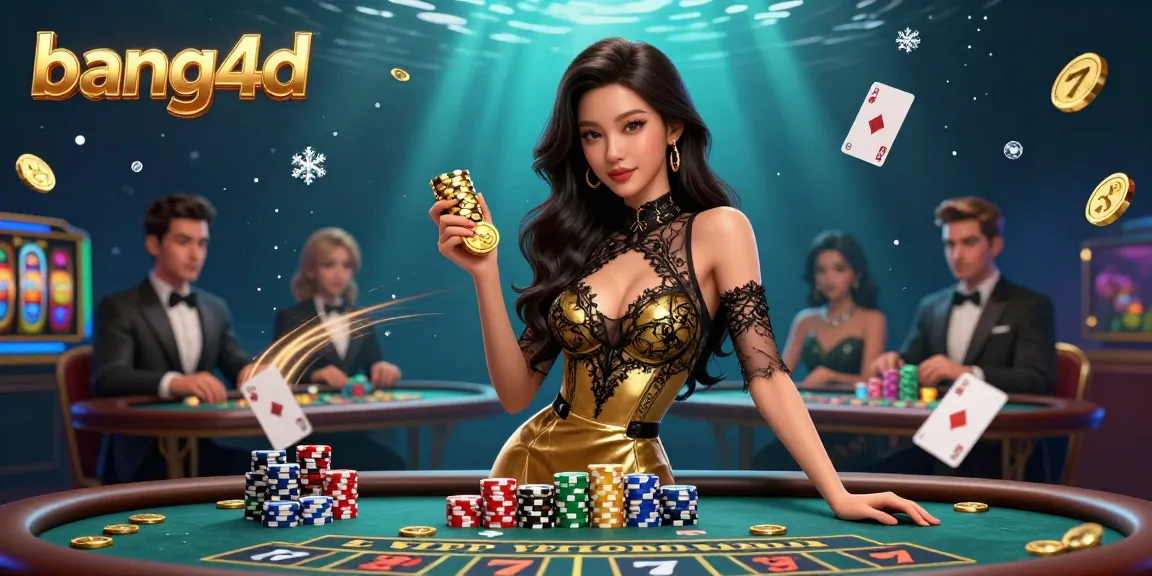 Experience high-stakes baccarat at bang4d with a confident player and dynamic game elements.
