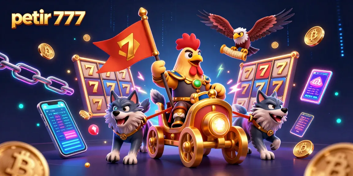 Experience the thrill of petir 777 slots with an engaging digital 3D scene illustrating winning elements.