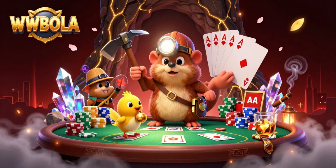 WWBOLA menyajikan ilustrasi 3D menarik tentang petualangan judi slot dengan karakter lucu.