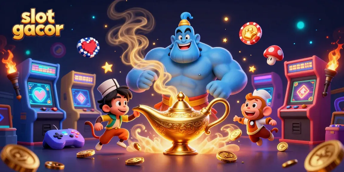 Slot gacor menghadirkan genie dan permainan menangkan jackpot di kasino.