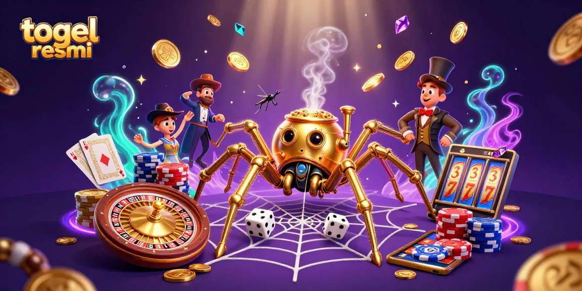 Berpartisipasilah dalam togel resmi dengan ilustrasi kasino dan elemen permainan yang menarik.
