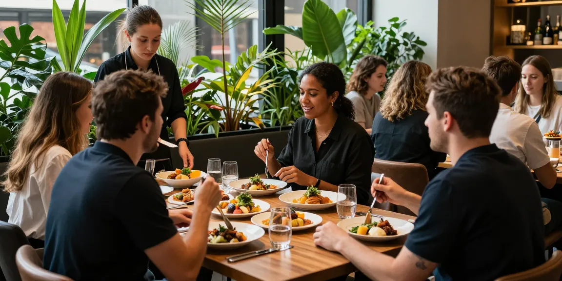 Enjoying Sydney303 Slot dining at TrestleOnTenth with vibrant dishes and atmosphere.