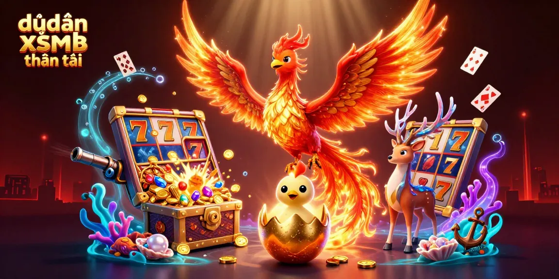 Experience the excitement of dự đoán xsmb thần tài with a vibrant 3D illustration featuring magical elements.