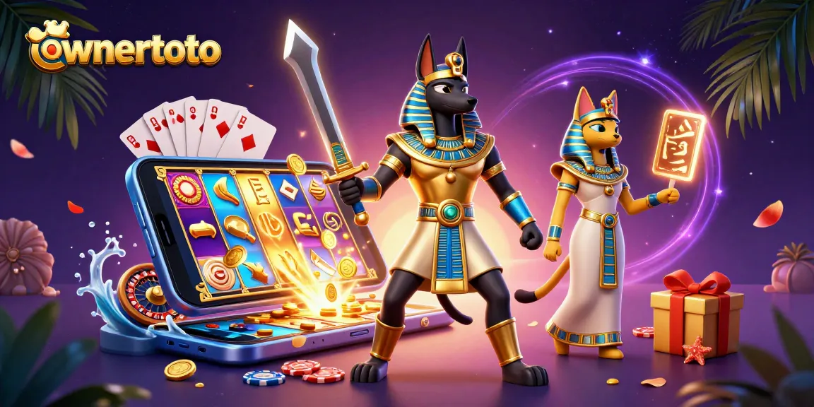 Mengalami sensasi bermain di ownertoto dengan Anubis dan Bastet dikelilingi elemen kasino 3D yang menggiurkan.