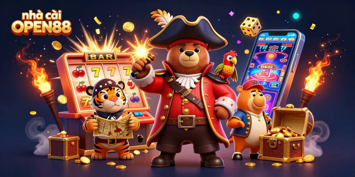 Engage in thrilling adventures with nhà cái OPEN88 as you hit jackpots and explore colorful games!