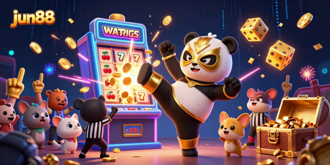 Experience winning at jun88 with dynamic 3D casino scenes filled with excitement and vibrant energy.