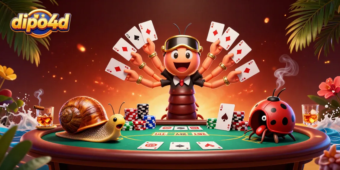 Engage in thrilling gameplay at dipo4d with vibrant casino elements and exciting characters.